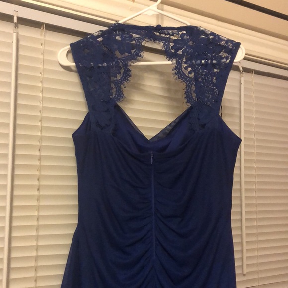 Royal blue elegant dress - Picture 3 of 4